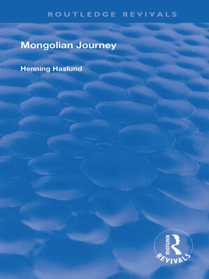cover image of Mongolian Journey